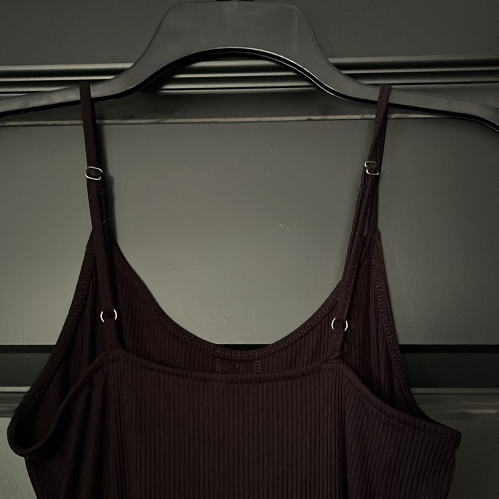 MUDD Button Up Ribbed MIDI Dress - Picture 5 of 5